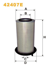 42407E Vzduchový filtr WIX FILTERS