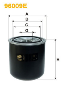 96009E Vysoušeč vzduchu, pneumatický systém WIX FILTERS