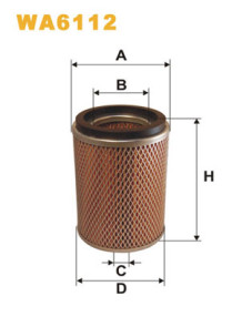 WA6112 Vzduchový filtr WIX FILTERS