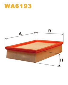 WA6193 Vzduchový filtr WIX FILTERS