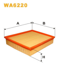 WA6220 Vzduchový filtr WIX FILTERS