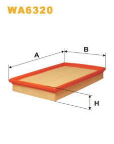 WA6320 WIX FILTERS filter vnútorného priestoru WA6320 WIX FILTERS