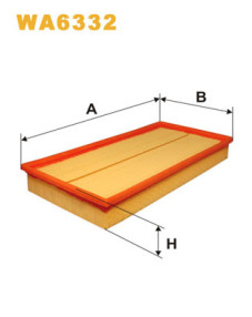 WA6332 Vzduchový filtr WIX FILTERS