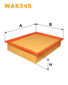 WA6345 Vzduchový filtr WIX FILTERS
