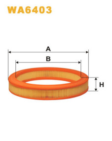 WA6403 Vzduchový filtr WIX FILTERS