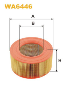 WA6446 Vzduchový filtr WIX FILTERS