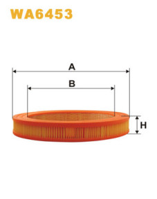 WA6453 Vzduchový filtr WIX FILTERS