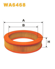 WA6468 Vzduchový filtr WIX FILTERS