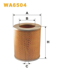 WA6504 Vzduchový filtr WIX FILTERS