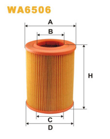 WA6506 Vzduchový filtr WIX FILTERS