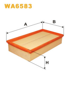WA6583 WIX FILTERS vzduchový filter WA6583 WIX FILTERS