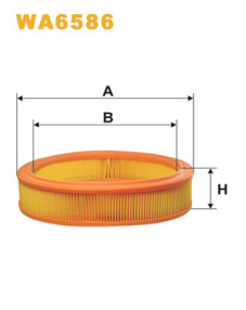 WA6586 Vzduchový filtr WIX FILTERS