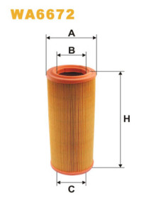 WA6672 Vzduchový filtr WIX FILTERS