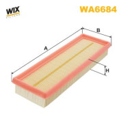 WA6684 Vzduchový filtr WIX FILTERS