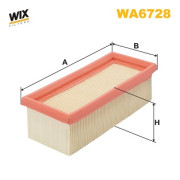 WA6728 WIX FILTERS vzduchový filter WA6728 WIX FILTERS