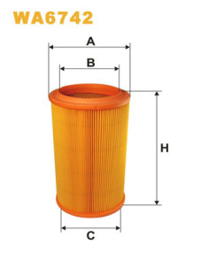 WA6742 Vzduchový filtr WIX FILTERS