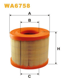 WA6758 Vzduchový filtr WIX FILTERS