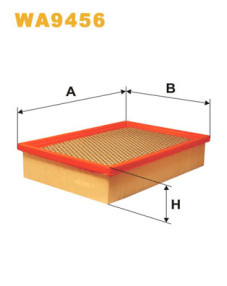 WA9456 Vzduchový filtr WIX FILTERS