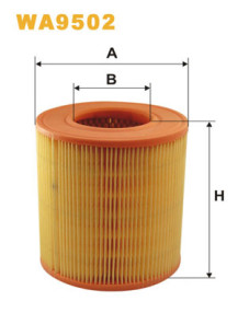 WA9502 Vzduchový filtr WIX FILTERS