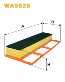 WA9528 Vzduchový filtr WIX FILTERS