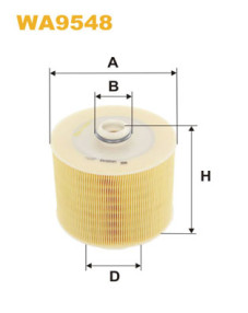 WA9548 Vzduchový filtr WIX FILTERS