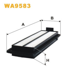 WA9583 Vzduchový filtr WIX FILTERS