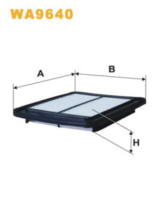 WA9640 Vzduchový filtr WIX FILTERS