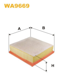 WA9669 Vzduchový filtr WIX FILTERS