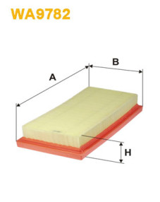 WA9782 Vzduchový filtr WIX FILTERS