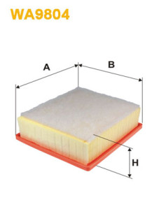 WA9804 Vzduchový filtr WIX FILTERS