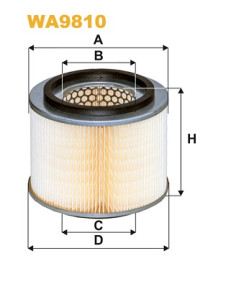 WA9810 Vzduchový filtr WIX FILTERS