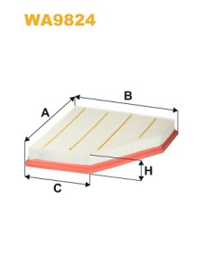 WA9824 Vzduchový filtr WIX FILTERS