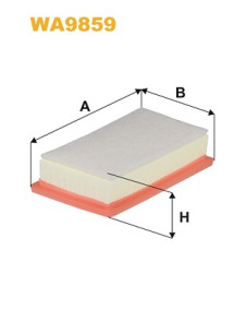 WA9859 Vzduchový filtr WIX FILTERS