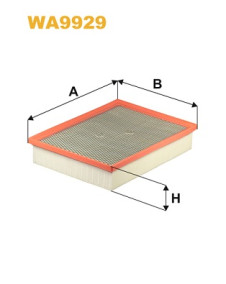 WA9929 Vzduchový filtr WIX FILTERS