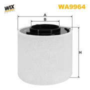 WA9964 Vzduchový filtr WIX FILTERS