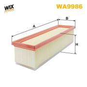 WA9986 Vzduchový filtr WIX FILTERS