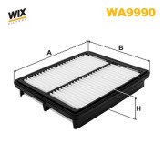 WA9990 Vzduchový filtr WIX FILTERS