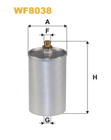 WF8038 Palivový filtr WIX FILTERS