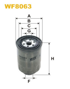 WF8063 Palivový filtr WIX FILTERS