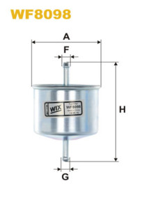 WF8098 WIX FILTERS palivový filter WF8098 WIX FILTERS