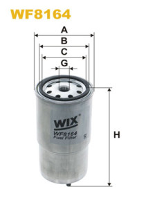 WF8164 Palivový filtr WIX FILTERS