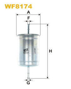 WF8174 Palivový filtr WIX FILTERS