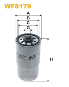 WF8179 Palivový filtr WIX FILTERS