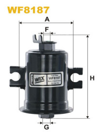 WF8187 WIX FILTERS palivový filter WF8187 WIX FILTERS