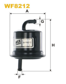 WF8212 Palivový filtr WIX FILTERS