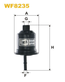 WF8235 Palivový filtr WIX FILTERS