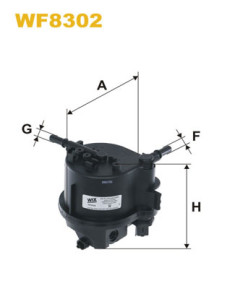 WF8302 Palivový filtr WIX FILTERS