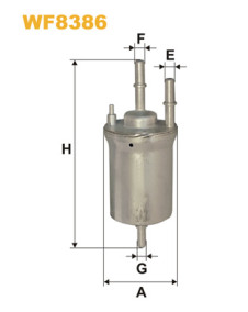 WF8386 WIX FILTERS palivový filter WF8386 WIX FILTERS