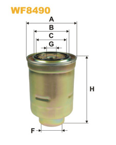 WF8490 WIX FILTERS palivový filter WF8490 WIX FILTERS