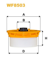 WF8503 Palivový filtr WIX FILTERS